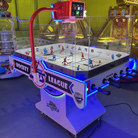 Machine de jeu d'arcade de table de hockey à pièces Machine de jeu de rachat de billets de table de hockey à bulles d'air personnalisée