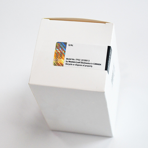 Etiqueta estampada de holograma con logotipo personalizado en rollo, código <span class=keywords><strong>QR</strong></span>, pegatina estampada de holograma al azar - Product Image 5