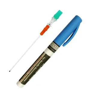 Medresq Haute Qualité Pneumothorax Sauvetage Poitrine Vidange Facile À Utiliser Aiguille D'injection Pas Cher Aiguille De Décompression Pour Le Sauvetage