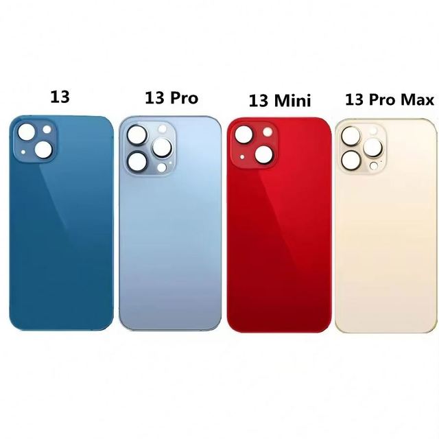 Ding Integrated PC Back Cover Glass for 13/14/15/16 Pro Max Bar Design No Disassembly Required