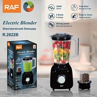 Multi Colors Professionele Kleurrijke Blender 500W Single Gear Masticating Juicer 1.5L Cup 2-in-1 Roestvrijstalen messen 4000mAh