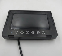Stock IP65 étanche 7 pouces voiture LCD moniteur MDVR moniteur 24V 4 broches Aviation prise entrée vidéo pour voiture chariot élévateur océan bateau