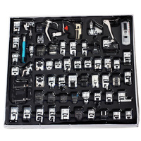 48 pièces de rechange pour pieds-de-biche de machine à coudre, engrenages en fer, pour modèles Brother, Babylock, Singer, Janome, New Home, Simplicity, Kenmore