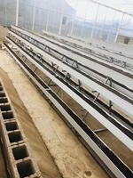 Gouttière en PVC pour fraise Systèmes hydroponiques verticaux