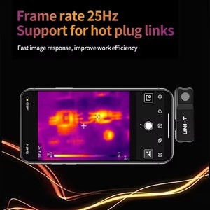 Cámara Termográfica UTI120MS para Teléfono, Cámara de Imagen Térmica para IOS, Detección de Calor en Placas de Circuito Impreso (PCB) y Suelos - Product Image 6