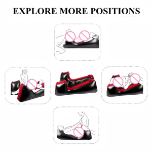 Volwassen multifunctionele seksbank voor koppels, <span class=keywords><strong>bondage</strong></span> training, beenspreiding, bindend opblaasbaar bed, seks assistent, seksmeubilair, seksspeeltjes - Product Image 6