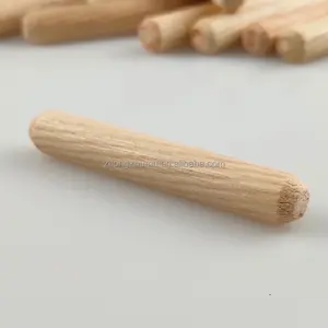Wholesale Custom Solid Bamboo Wood Dowels High Quality Decorative Round Wooden Dowel Rods Round