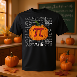 Camiseta con diseño de pastel de calabaza, matemáticas, Acción de Gracias, Halloween, Día de Pi - Product Image 3
