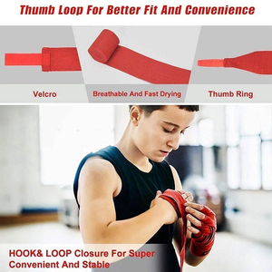 Impresión personalizada Ropa cómoda Envolturas de mano de boxeo Vendaje de mano de boxeo Muñeca Envolturas de mano de boxeo - Product Image 5