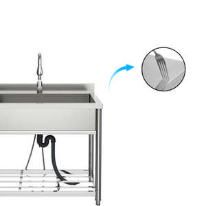 शेडोंग कारखाने सीधे स्टेनलेस स्टील कुत्ते स्नान टब 201 - Product Image 3