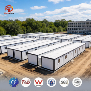 Casa Container Pieghevole ad Alta Capacità di Carico, Casa Mobile Prefabbricata per <span class=keywords><strong>Progetti</strong></span> di Costruzione su Larga Scala all'Estero - Product Image 1