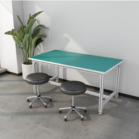 Banc de travail en aluminium personnalisé bancs de réparation mobile électronique d'horlogerie pour atelier