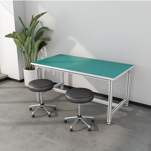 Banco DE TRABAJO DE ALUMINIO personalizado, bancos de trabajo de reparación móviles electrónicos de relojería para <span class=keywords><strong>taller</strong></span> - Product Image 5