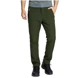 Pantalones de Invierno Forrados para Hombre, Cortavientos Táctico para Exteriores, Impermeables, con Cierre de Cremallera, Casuales, de Alta Calidad, 100% Poliéster - Product Image 5