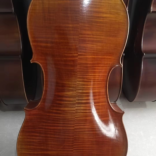China Wholesale  Factory Price Wholesale  Hand Painted Varnish  String Music Instrument  Cello