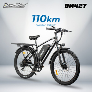 Vélo de montagne <span class=keywords><strong>électrique</strong></span> Chamrider DM427 certifié, roues de 27,5 pouces, batterie 48V 27AH, cadre en alliage d'aluminium 7 vitesses - Product Image 2