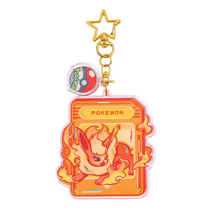 Cross-border Hot-selling Cartoon Cute Acrylic Keychain SSO413 Pokmon Pattern Baokemeng Creative Pendant <strong>Jewelry</strong> - Product Image 5
