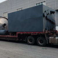 Nouvelle machine rentable de recyclage des pneus usagés, petite usine de pyrolyse