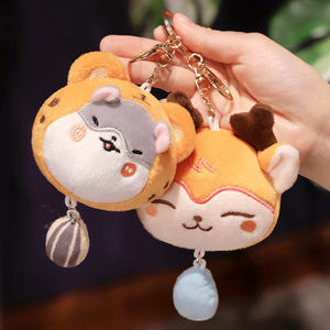 Новый Kpop случайный детский на заказ 10 см плюшевый брелок с кроликом кулон фигурка для автомобильной сумки или ключница - Product Image 3