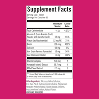 Complément alimentaire à base de biotine, de zinc, de vitamine C et de fer, comprimés à croquer, OEM/ODM