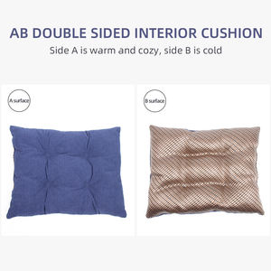 Hundes ofa Hot Sale Luxus Hunde bett Soft Warm Long Plüsch Square Kennel Hunde bett - Product Image 4