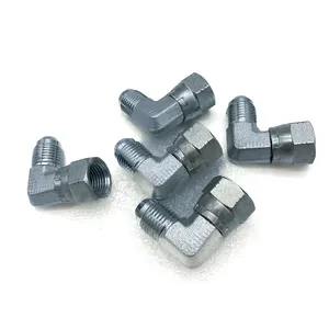 high quality hydraulic JIC elbow 90 degree hose male female adapters fittings 2J9-10JIC Male 74 Cone/JICFemale74 seat Connector