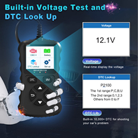Escáner OBD2 V600 Negro, Lector de Códigos para Todos los Autos OBDII de 1996 en Adelante, Herramienta de Diagnóstico CAN con 1 Año de Garantía