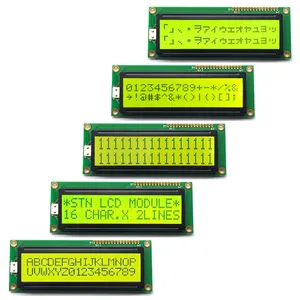 Pantalla LCD 1602 STN, 16x2, placa de datos de 16x2, módulo LCD de caracteres grandes