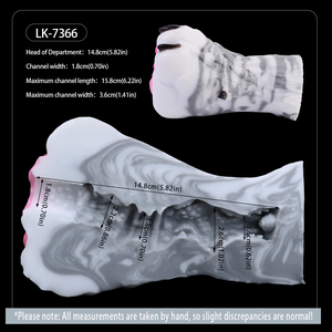 เครื่องช่วยสำเร็จความใคร่ชายแบบช่องเดียว LK-7366 Furry Foot ทำจากซิลิโคนเกรดทางการแพทย์ สำหรับผู้ชายอายุ 18 ปีขึ้นไป - Product Image 6