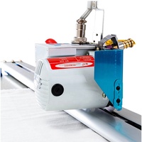 Cutter électrique circulaire sur rail pour tissu – Machine de découpe de tissu – Coupe-bordures de tissu
