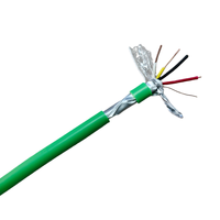 Câble KNX en cuivre massif avec gaine PVC IP67, 4 conducteurs, paire torsadée pour bâtiment, 2x2x0.8mm, prix usine
