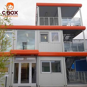 Cbox Edificio de Oficinas Móvil Portátil, Villa Prefabricada, Unidades de Vivienda de Panel Sándwich, Casa Contenedor Desmontable - Product Image 3