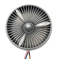 Ventilateur turbo avec lumière LED, étanche IP67, DC12V 9.5W 39 LED, éclairage de piste de danse et de scène pour bars, clubs, carnavals et spectacles nocturnes