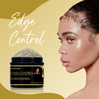 Wodemate Gel e Cera per Capelli Organici Ipoallergenici, Tenuta Ultra Forte per Capelli Ricci ed Extension