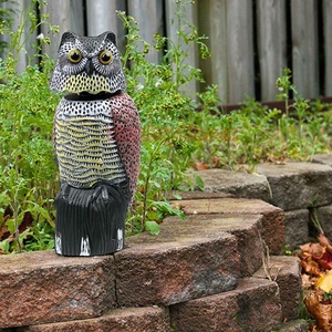 Ahuyentador de Aves Ecológico para Jardín, con Forma de Búho o Águila, para Pared Exterior, con Cabeza Móvil - Product Image 5