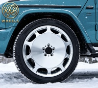 Mercedes Benz W124 W126 W140 Aero Disk Alüminyum Jant Özel Uyumlu KFB Premium Dövme Jantlar