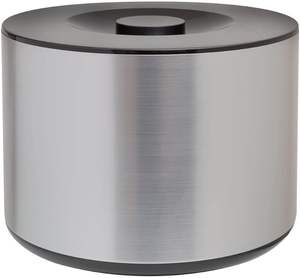 Grand <span class=keywords><strong>bac</strong></span> à glaçons en aluminium brossé seau à glaçons avec couvercle 3 pièces seau à glaçons de qualité pour la restauration <span class=keywords><strong>10</strong></span> <span class=keywords><strong>litres</strong></span> refroidisseur à vin, rond - Product Image 2