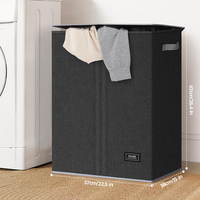 Panier à linge polyvalent pour un rangement du linge sale soigné et organisé