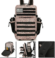 Sac à dos tactique 45L, sacs à dos de randonnée pour hommes et femmes, sac à dos Molle en Oxford 900D, sac à dos de jour pour le camping, la pêche, les voyages, les activités de plein air, personnalisable