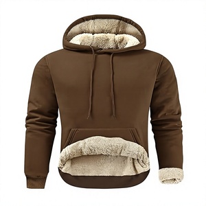 Sweat à capuche en polaire Sherpa pour homme, chaud pour l'hiver, pull Teddy personnalisé, sweat à capuche Teddy en polaire pour homme, sweat Sherpa surdimensionné - Product Image 1