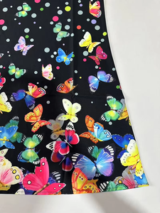 2024 verano Europeo Americano mujer vestido de fiesta cuello en V sin mangas Sexy estampado sólido dobladillo grande caído recto borde cruzado - Product Image 5