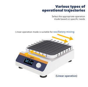 เครื่องปั่นแบบเส้นตรงเครื่องปั่นแบบดิจิทัล40-300รอบต่อนาทีอุปกรณ์ห้องปฏิบัติการทางเคมี - Product Image 3