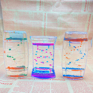 Juguetes Sensoriales de Tubo de Burbujas Personalizados para Niños, Temporizador de Movimiento de Líquido de Doble Color para Promoción - Product Image 6