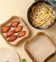 Doublures de Friteuse à Air Chaud à Vendre, Papier Sulfurisé Anti-Graisse pour Cuisson Alimentaire
