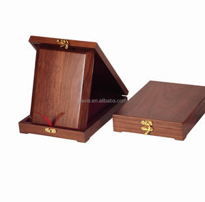 Caja de Premios Personalizada, Plegable, de Madera Marrón Ecológica, Pulida, Grabada, con Impresión Digital, para Certificados, Placas, Medallas y <span class=keywords><strong>Trofeos</strong></span> 01 - Product Image 5