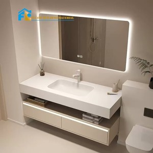 Venta caliente Vanidades de <span class=keywords><strong>baño</strong></span> blancas sólidas para la casa Gabinetes modernos <span class=keywords><strong>Muebles</strong></span> de <span class=keywords><strong>baño</strong></span> de <span class=keywords><strong>diseño</strong></span> - Product Image 1