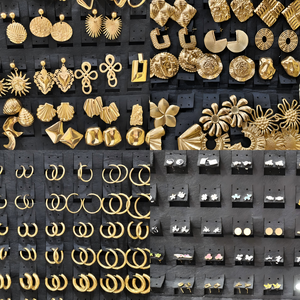 XUPING <strong>Wholesale</strong> Stainless Steel Gold Plated Earring Hypoallergenic Waterproof Multi Styles Women Fashion <strong>Jewelry</strong> Earrings - Product Image 6