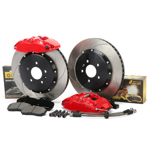 Sửa Đổi Racing Xe Hệ Thống Phanh D41 <span class=keywords><strong>4</strong></span> Nồi Phanh Caliper <span class=keywords><strong>Kit</strong></span> Đối Với Honda Civic Loại R Hatchback Coupe - Product Image 4