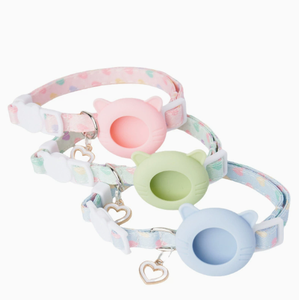 Étui de protection en silicone imperméable, collier réglable pour animaux de compagnie compatible avec le traceur AirTag pour chats et chiens - Product Image 1