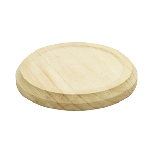BSCI FACTORY Bowls Set Serving Rubber <strong>Wood</strong> Cherry Material Dinner Fruit Tray Dinner Wooden <strong>Plate</strong> for Food - Product Image 4